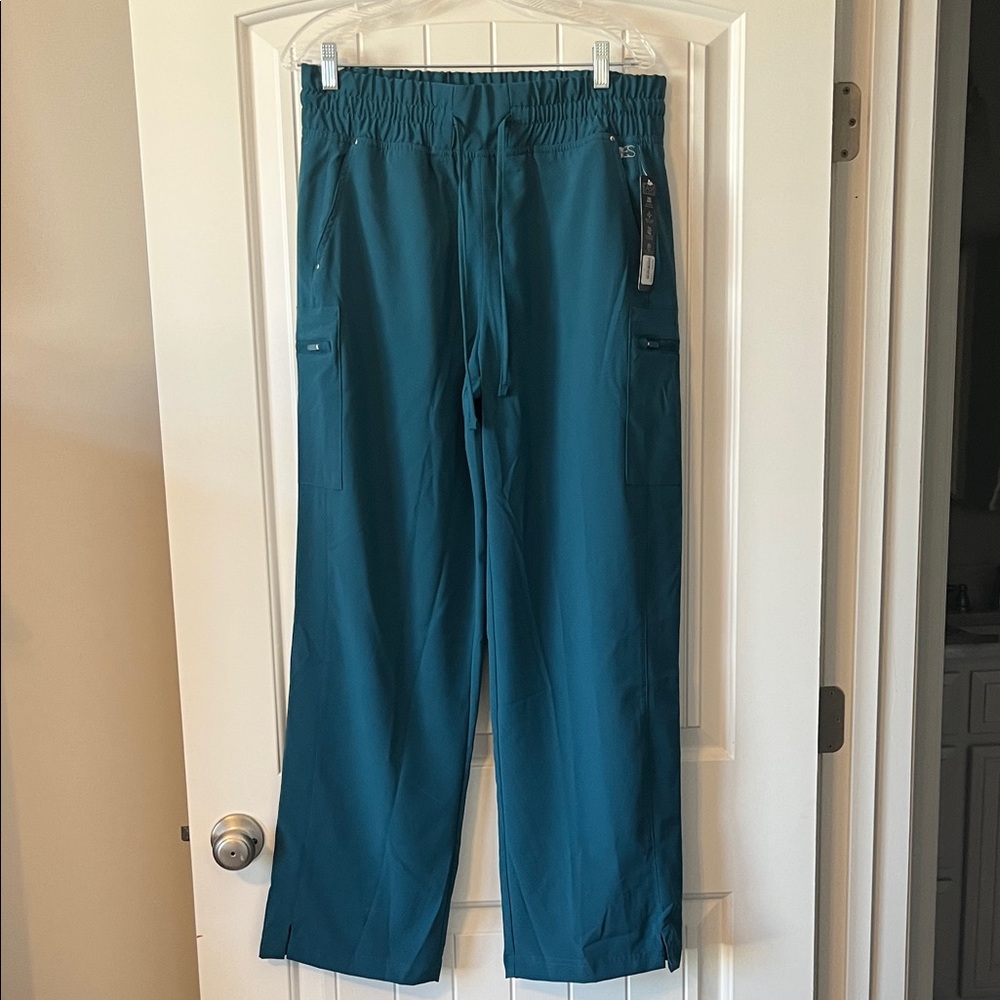 Women's Teal Straight Leg Pants
